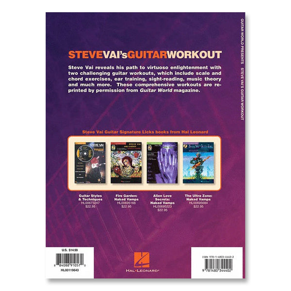 Steve Vai's Guitar Workout Lessons & Tabs