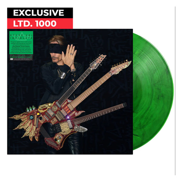 Inviolate Green Marble Vinyl LP