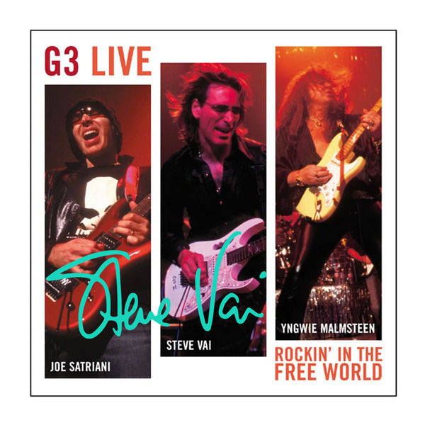 G3 Rockin' In The Free World Signed CD