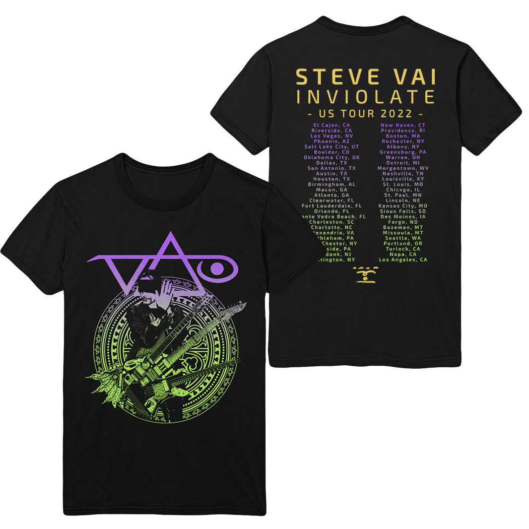Inviolate U.S. Tour Black T-Shirt